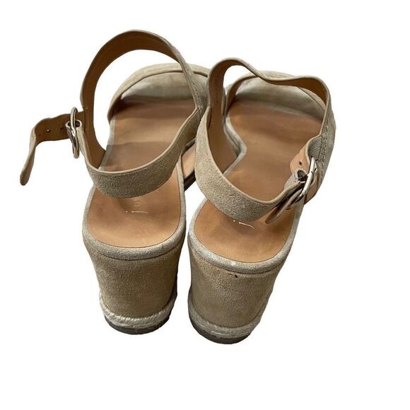 Joie Garland Suede Wedge Heel Sandal - Picture 3 of 8